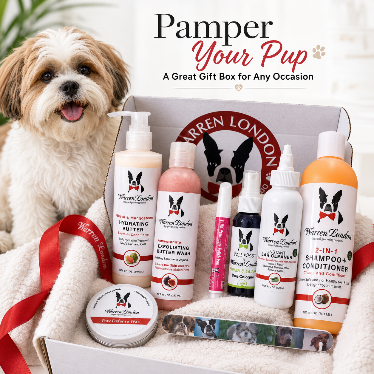 Spa Warren London Dog Gift Box