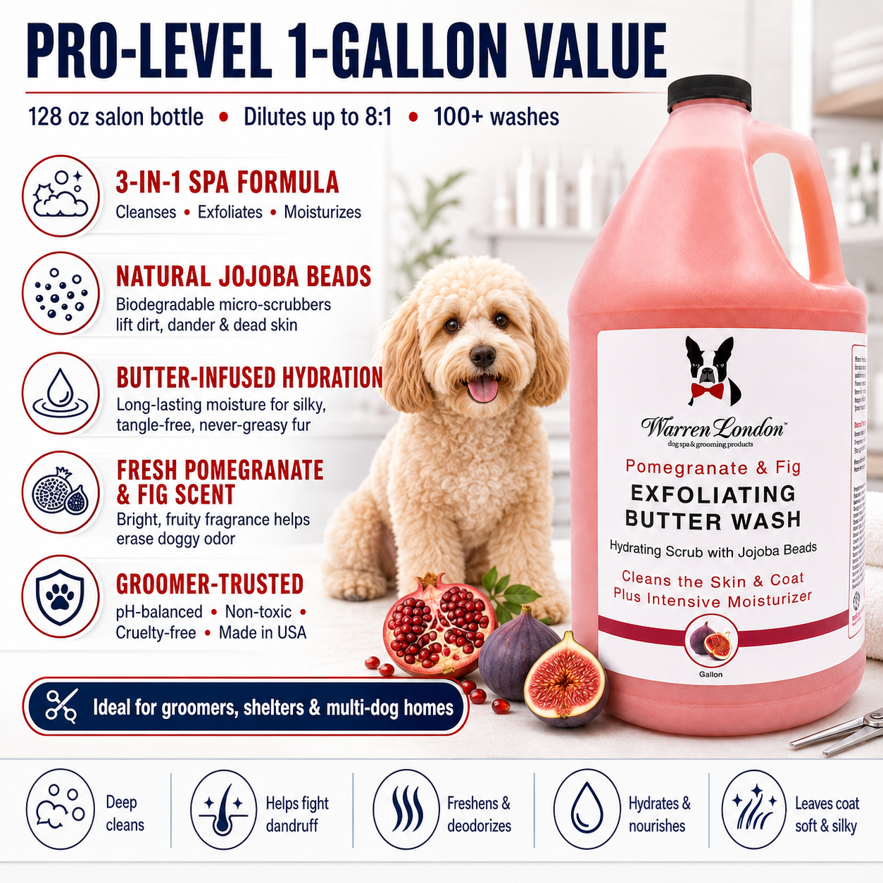 Exfoliating Butter Wash Dog Shampoo