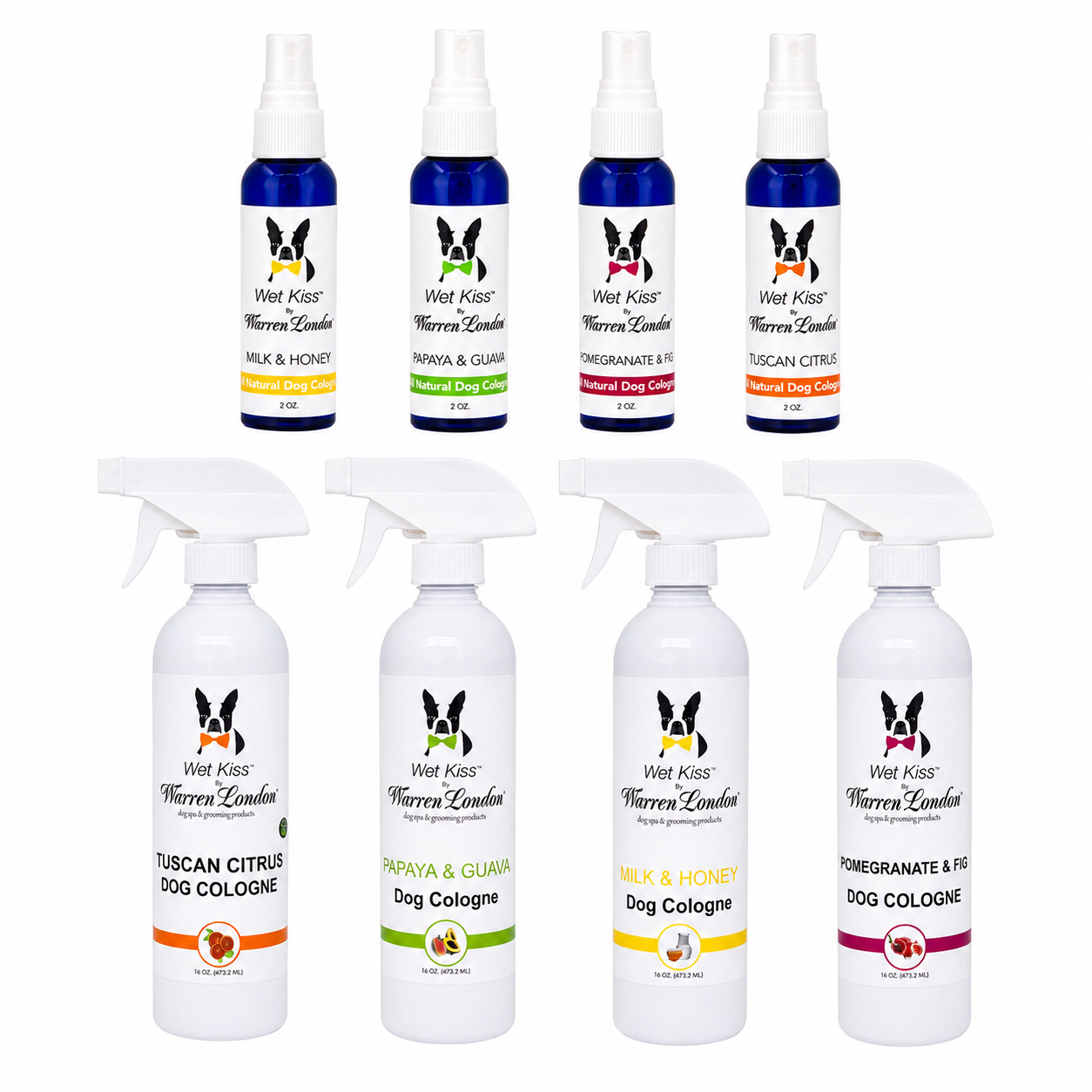 Wet Kiss Dog Cologne - 2 Oz or 16 Oz