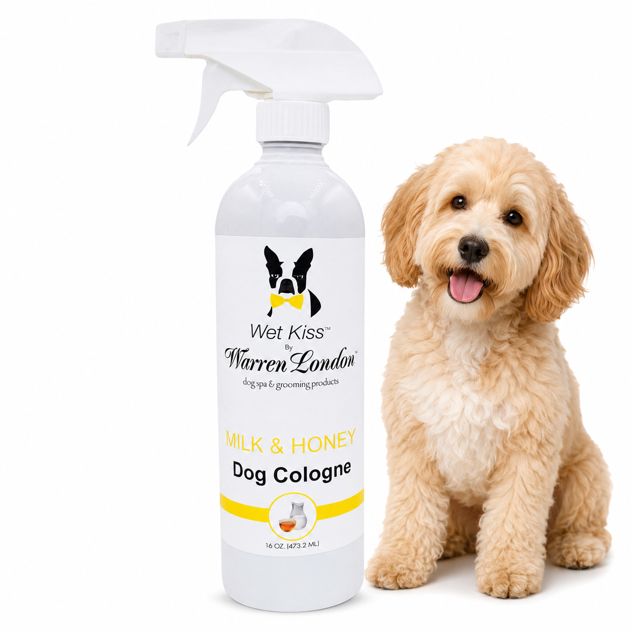 Wet Kiss Dog Cologne - 2 Oz or 16 Oz