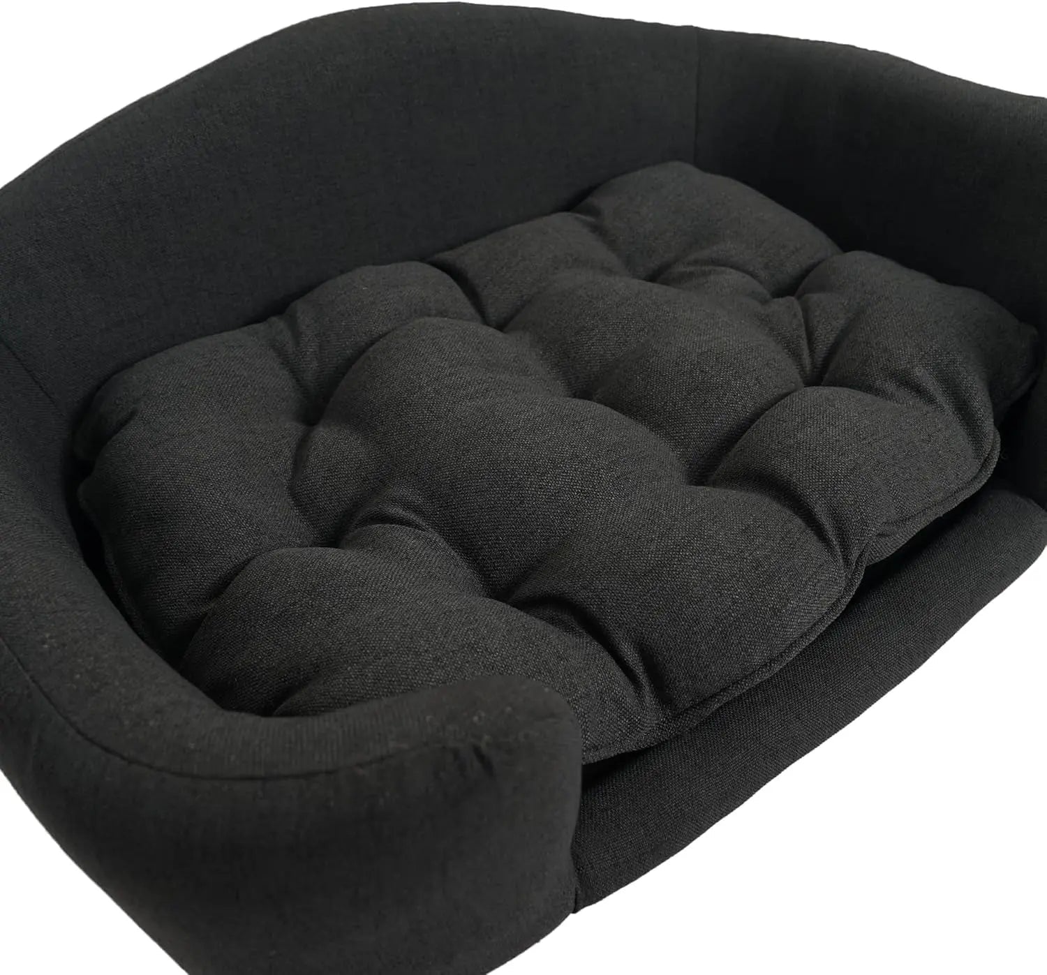 Modern Dog Sofa Bed with Wood Legs