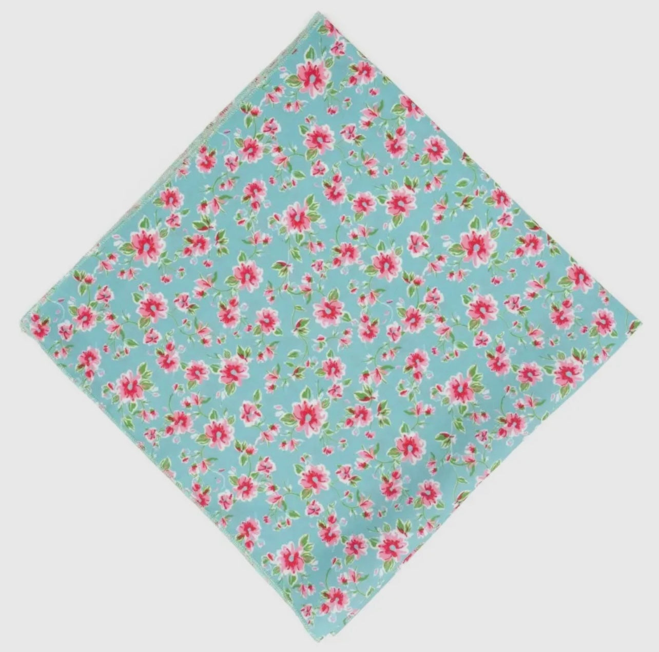 🌸 Watercolor Floral Bandana