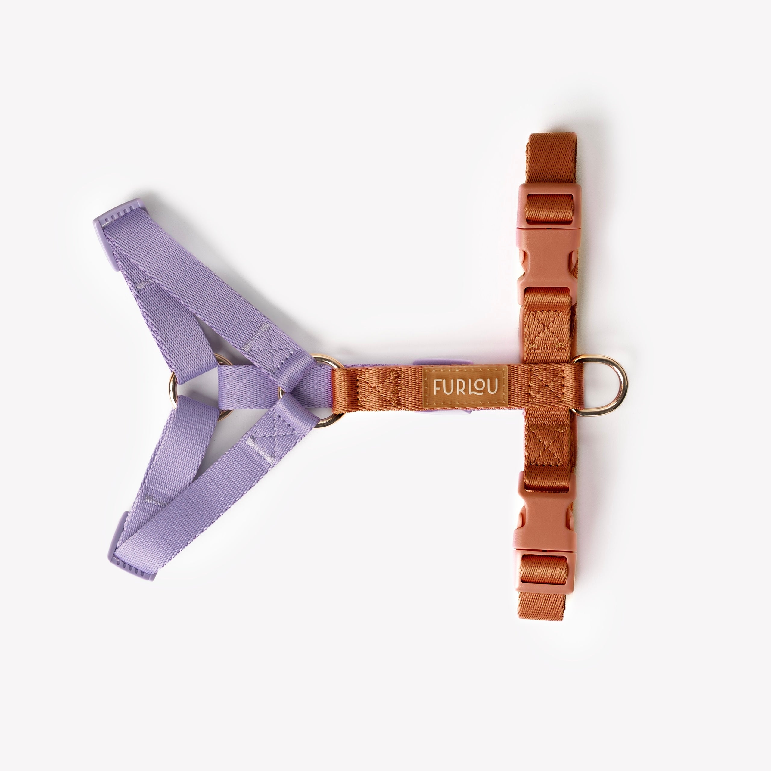 Lavender and Terracotta - Dog Harness