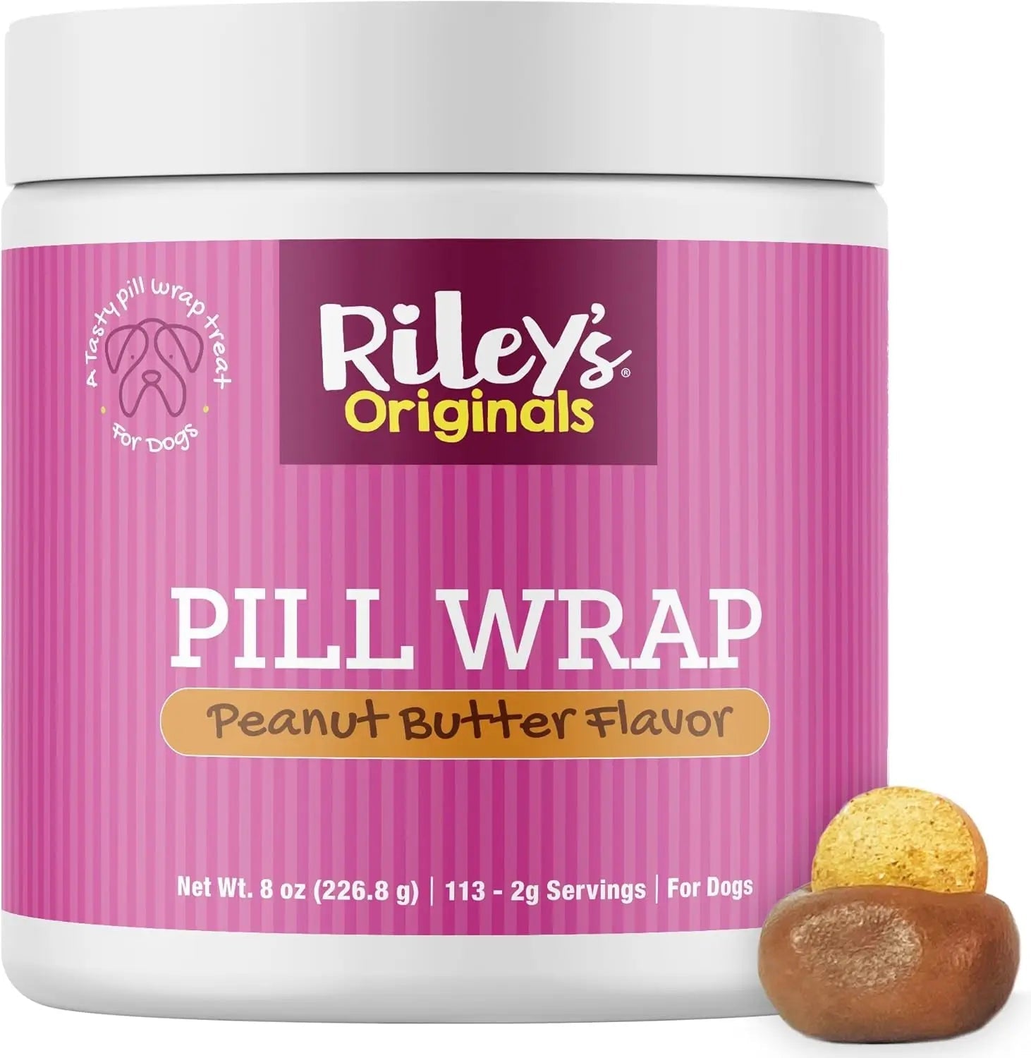 Dog Pill Wrap Cheese & Bacon Flavor