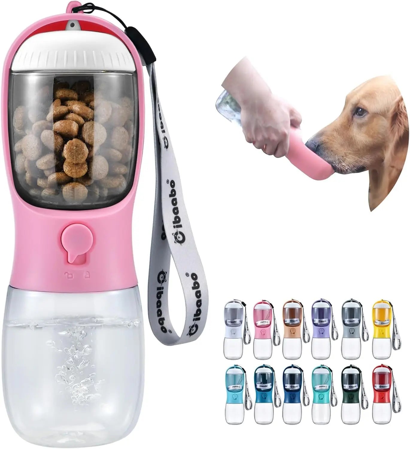 Pet Water & Food Bottle Dispenser
