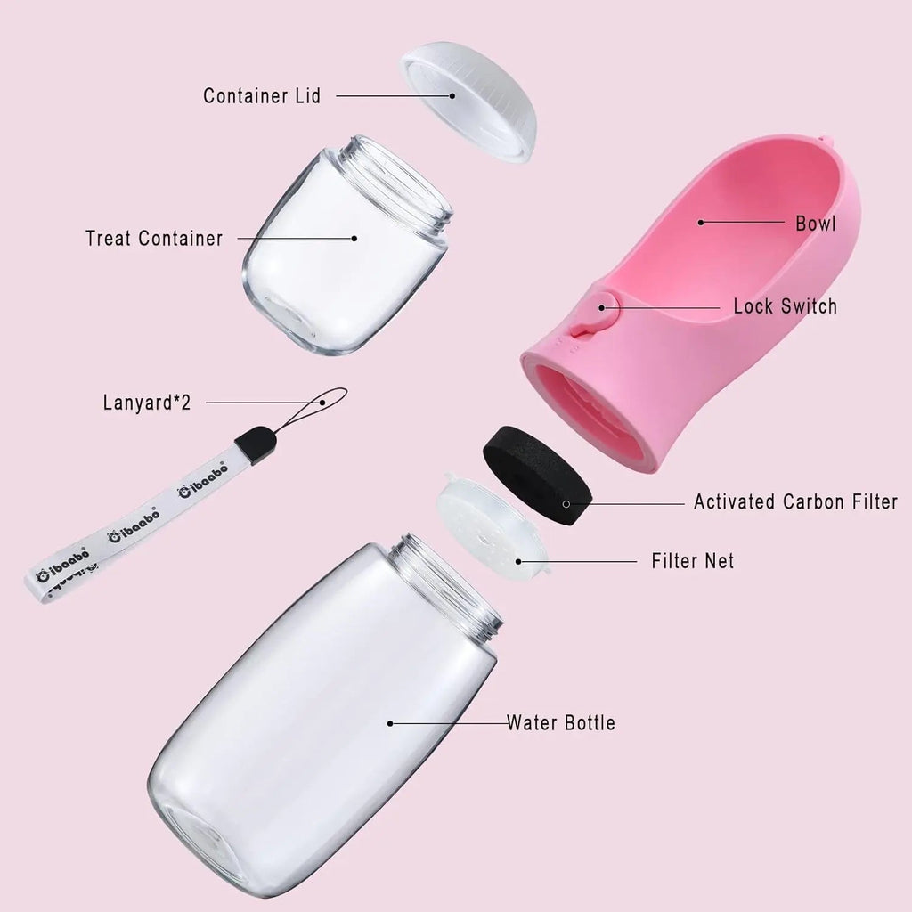 Pet Water & Food Bottle Dispenser