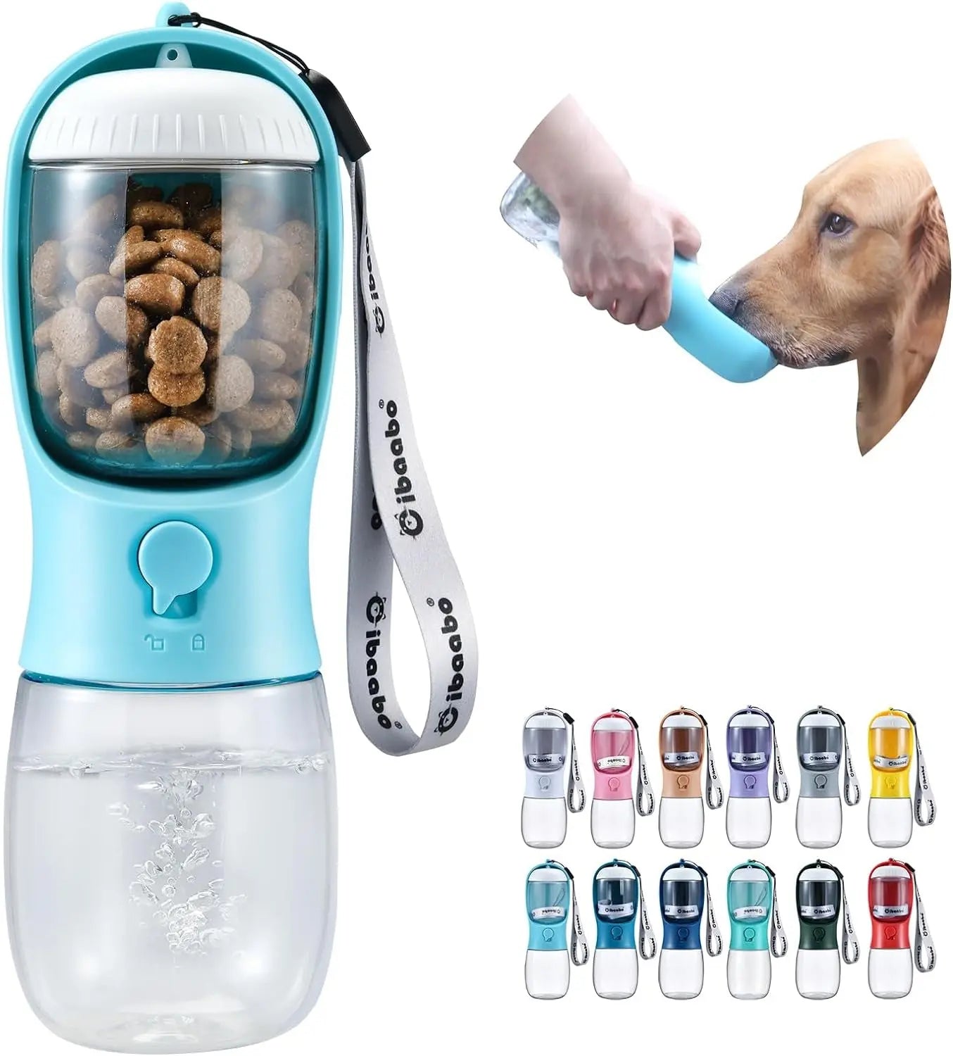 Pet Water & Food Bottle Dispenser