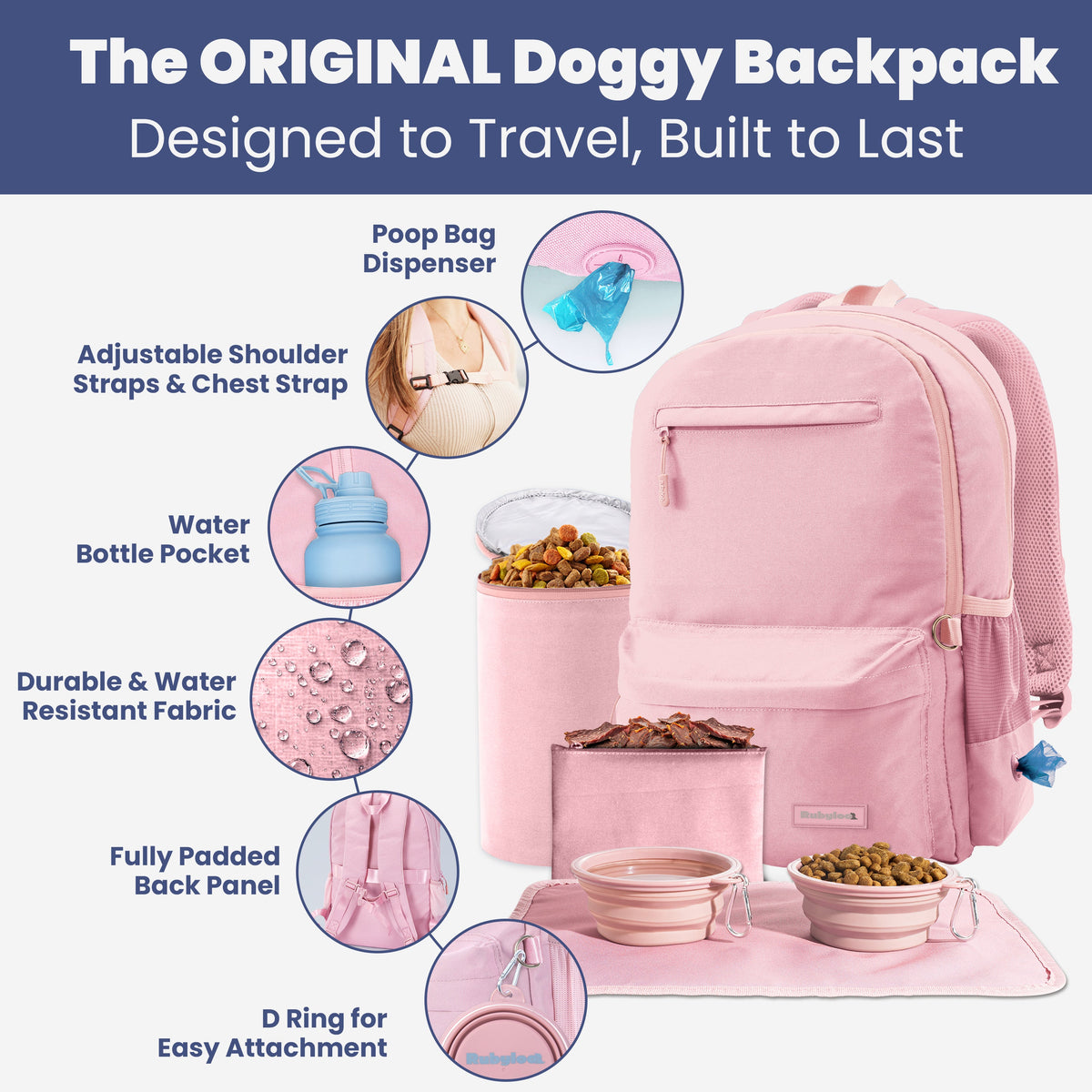 The Original Doggy Bag™ All in One Backpack