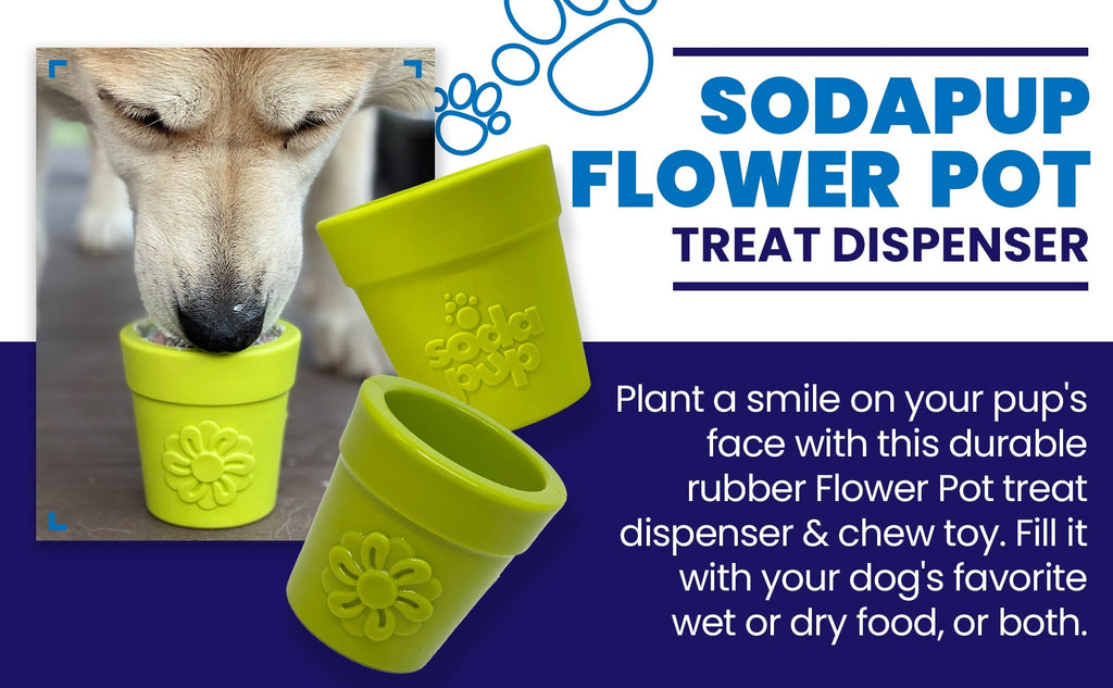 Flowerpot Treat Dispenser