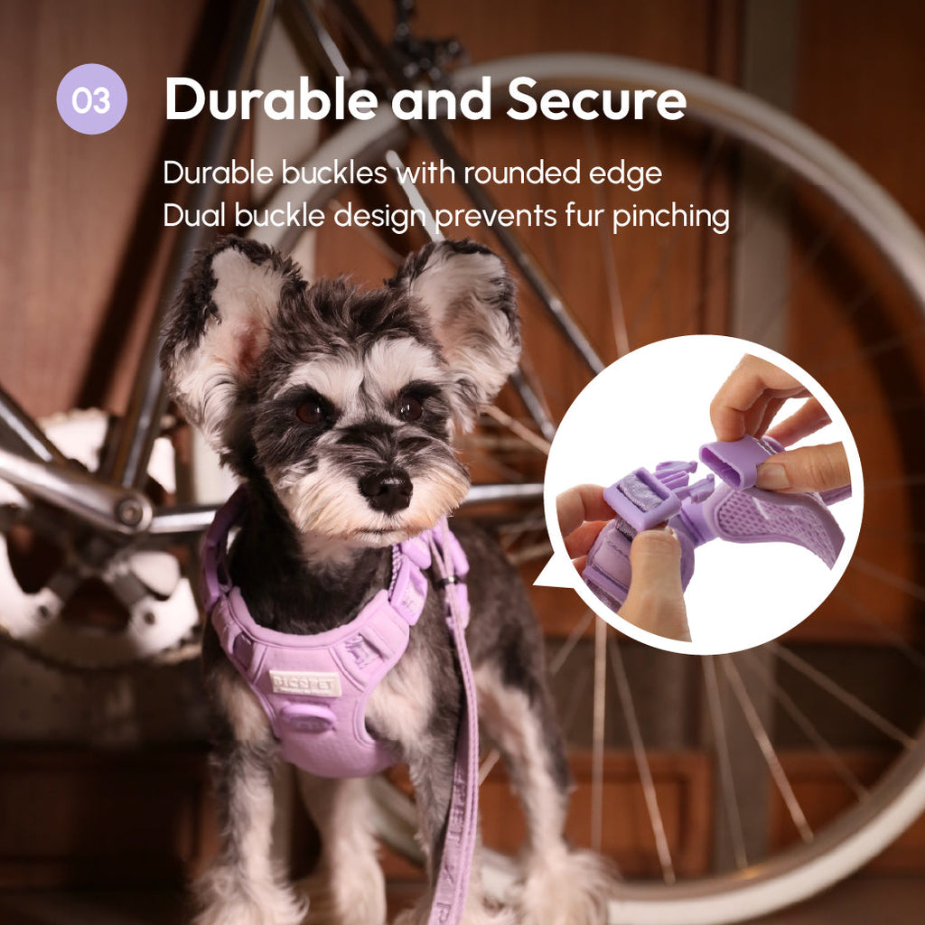 No Pull Dog Harness - MINT PURPLE