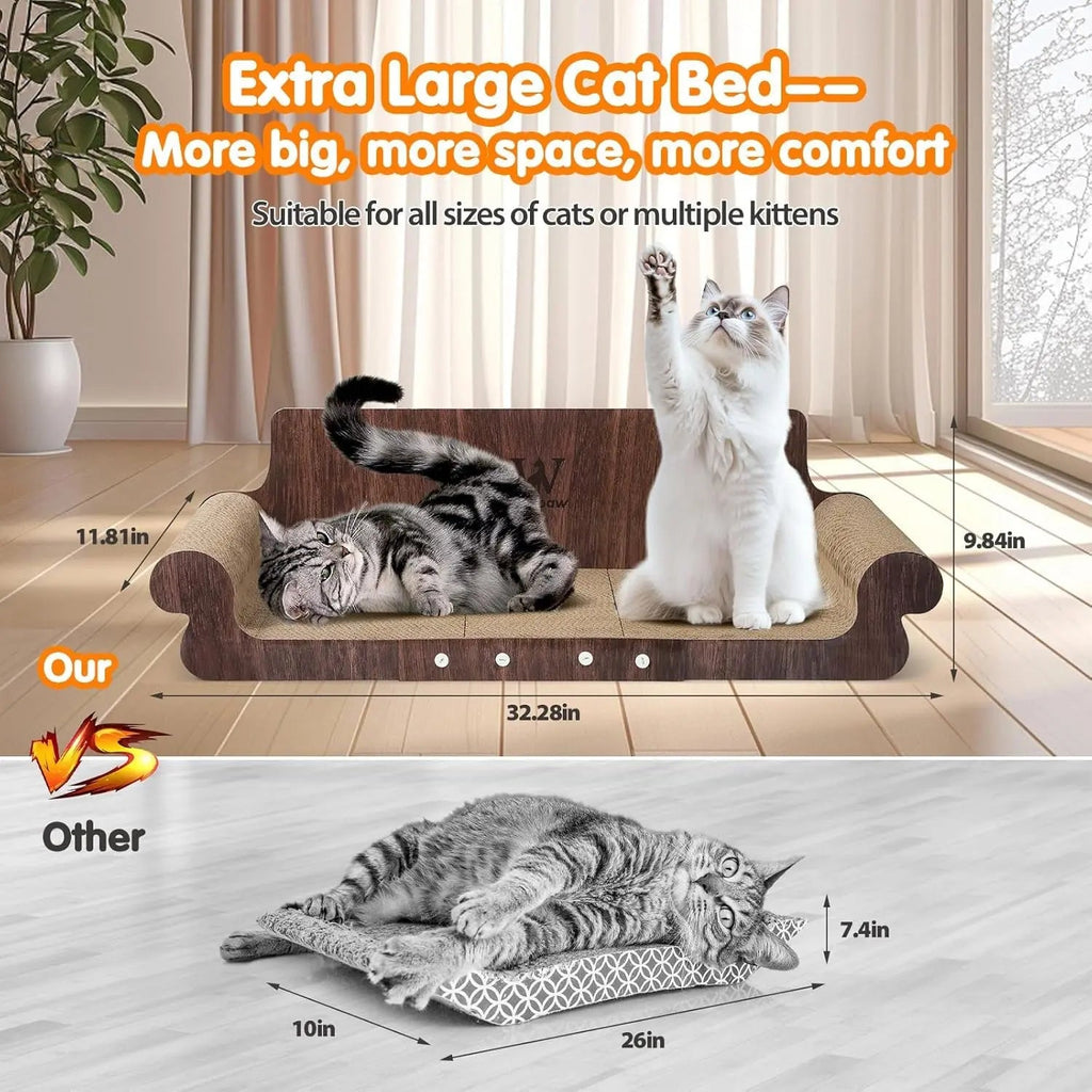 Extra Large Cat Scratcher Bed