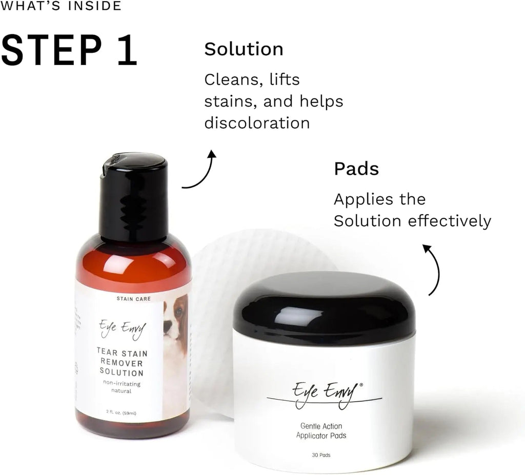 Eye Envy Dog Tear Stain Remover Kit