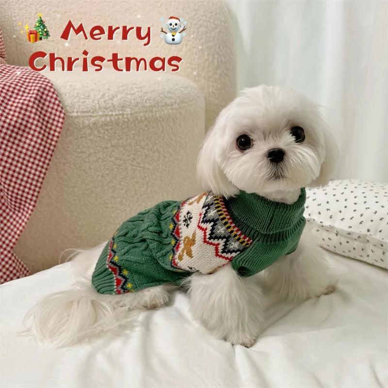 Gingerbread Cable Knit Sweater