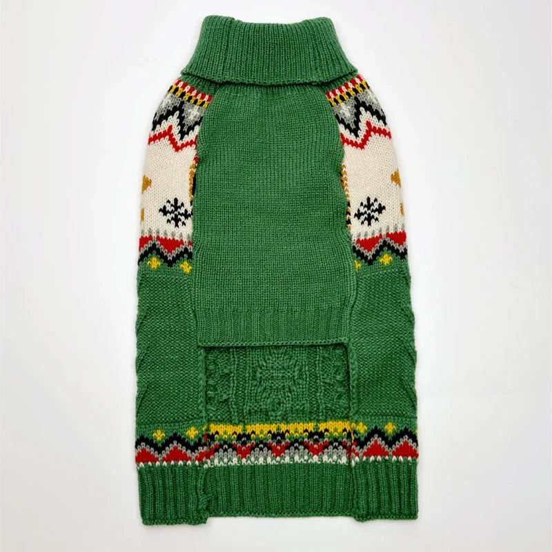 Gingerbread Cable Knit Sweater