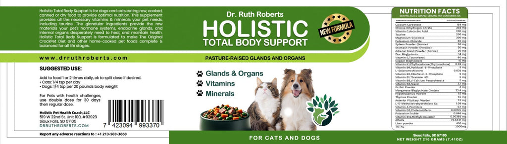 Multivitamin & Glandular Support for Dogs and Cats