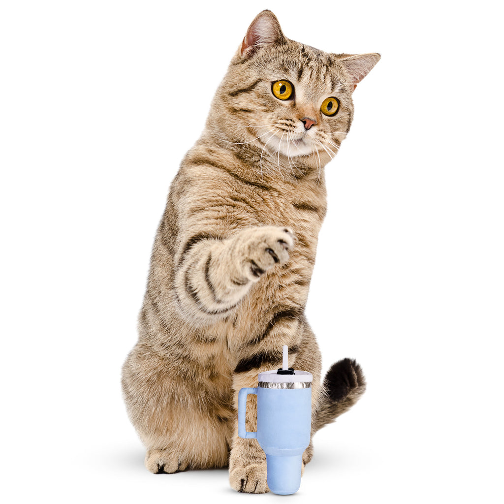 Cat Tumbler Toy with Catnip