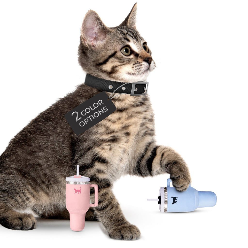 Cat Tumbler Toy with Catnip