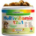 12 in 1 Multivitamin for Dogs - 120 Soft Chews
