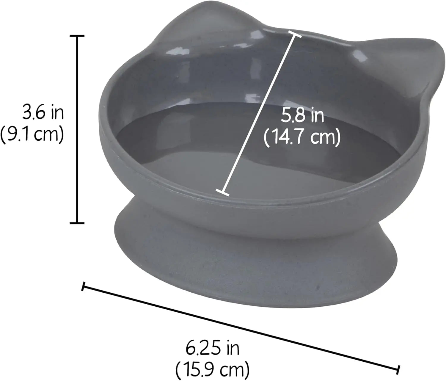 Set Elevated Cat Bowls
