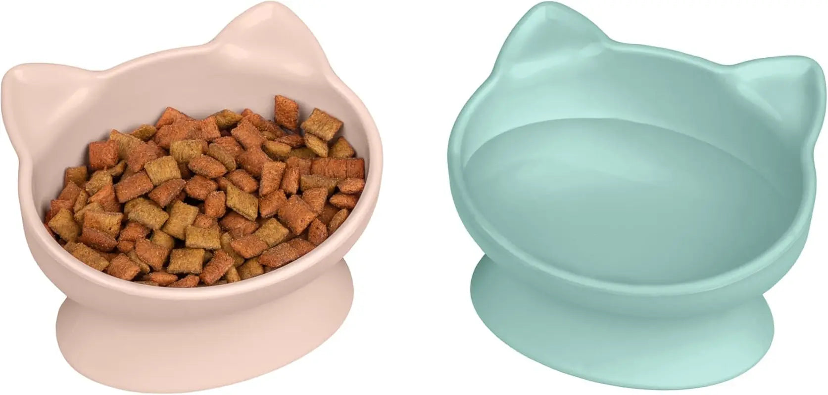 Set Elevated Cat Bowls