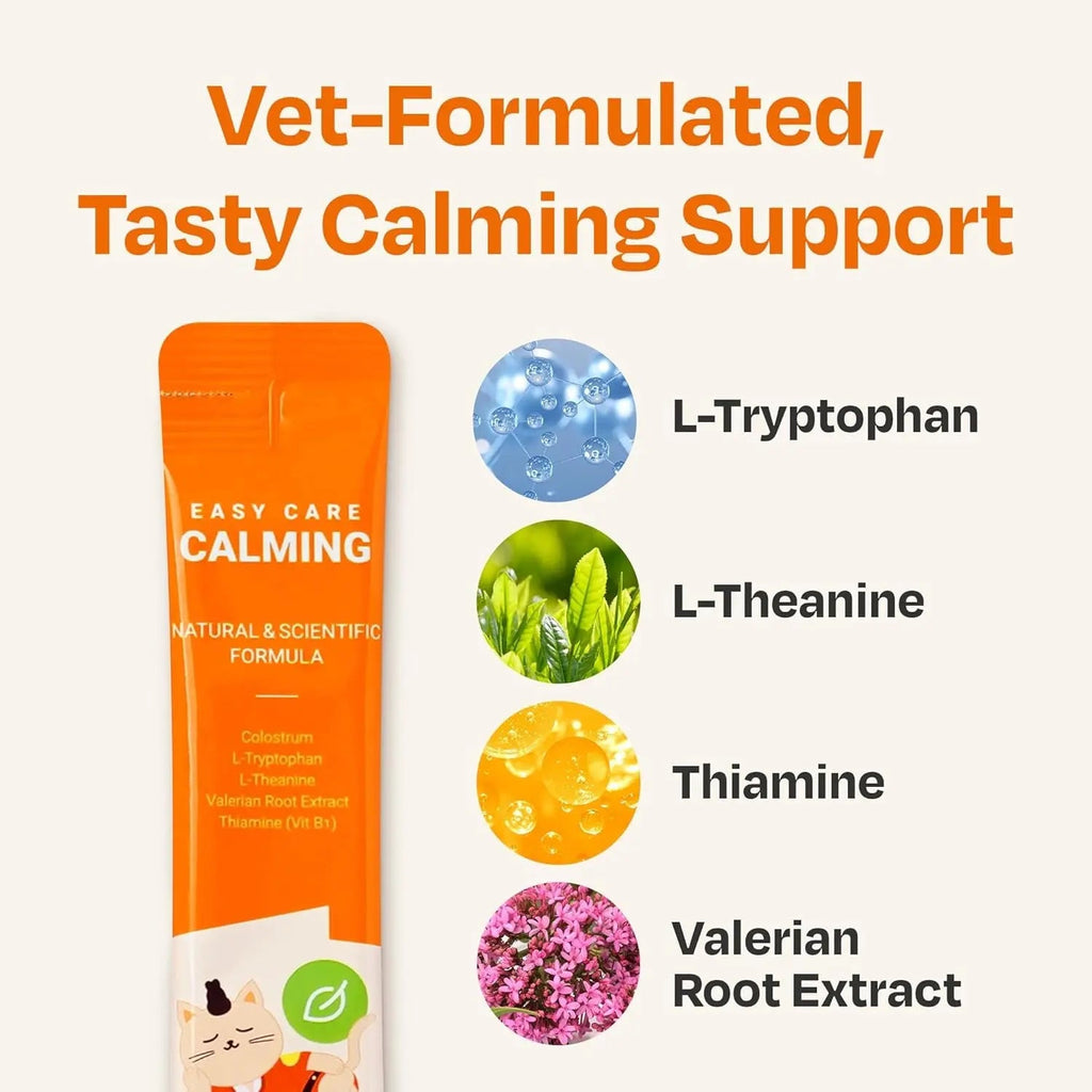 Calming Supplement for Cats, Tuna Flavor Stress Support 30ct