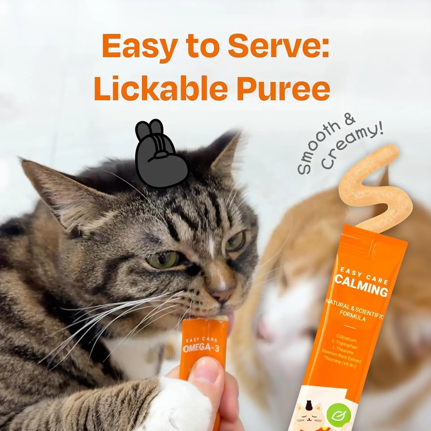 Calming Supplement for Cats, Tuna Flavor Stress Support 30ct