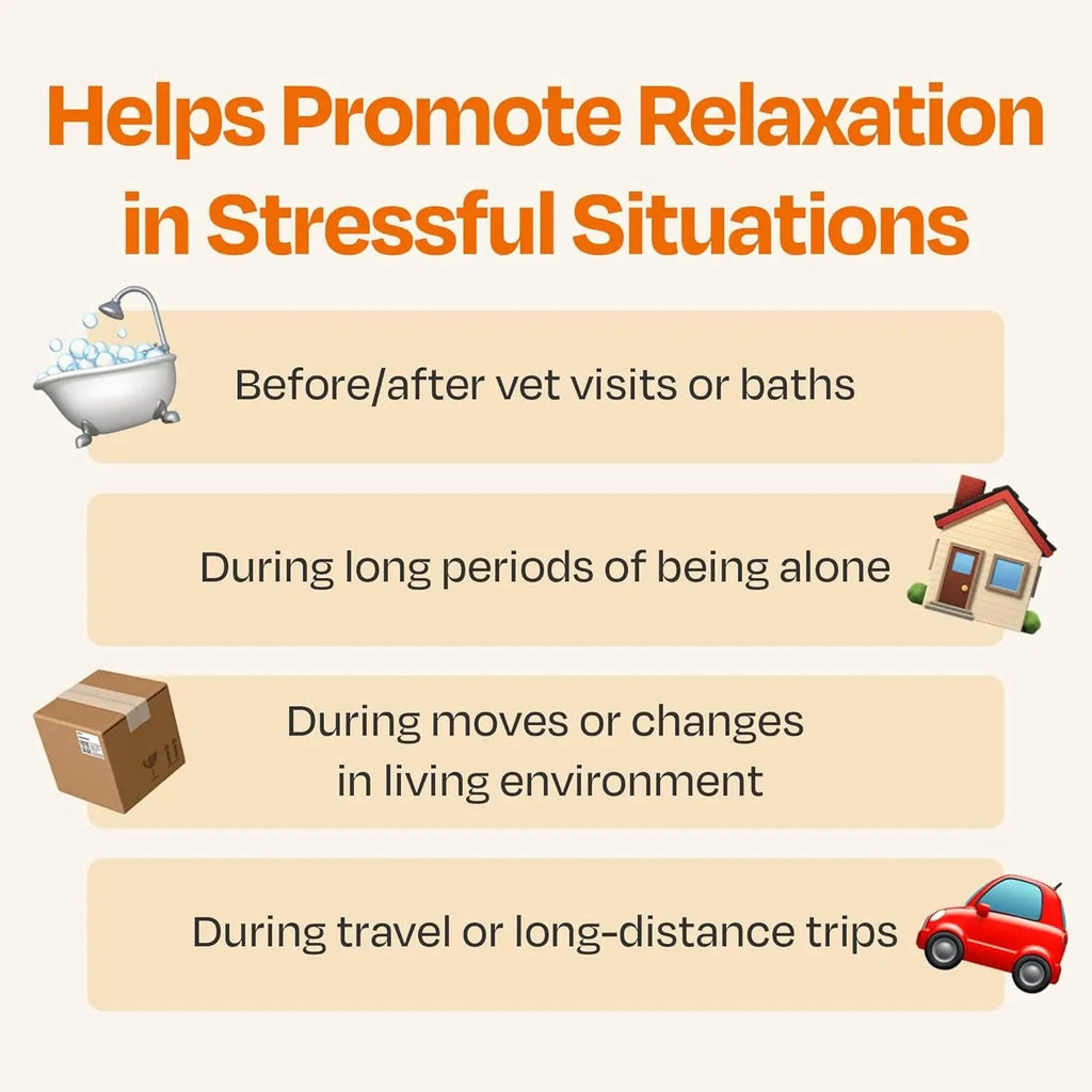 Calming Supplement for Cats, Tuna Flavor Stress Support 30ct