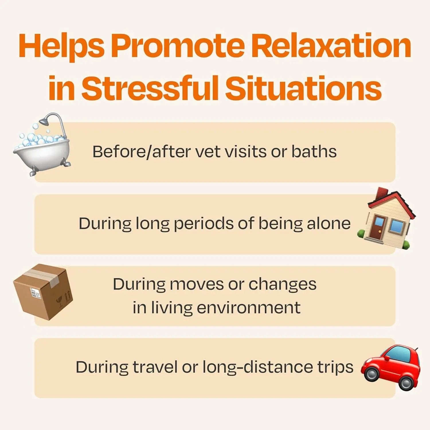Calming Supplement for Cats, Tuna Flavor Stress Support 30ct