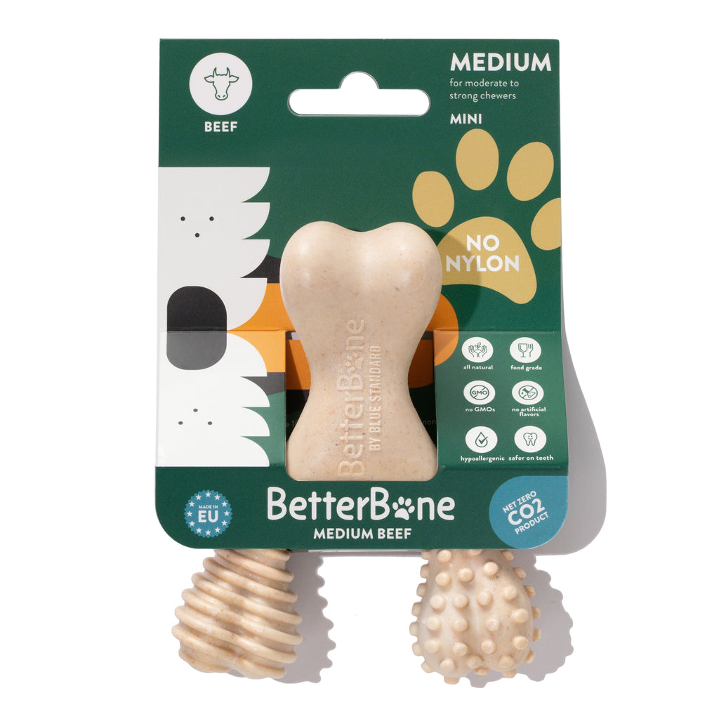 BetterBone CHEW TOY: Naturally Derived Ingredients, Eco-Friendly, Non-Toxic