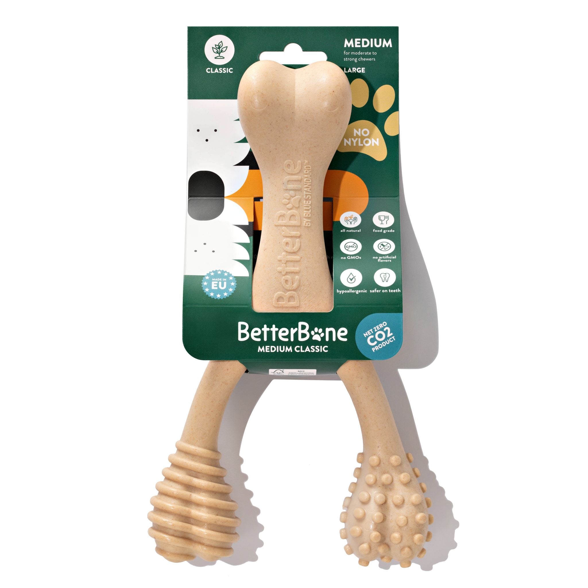 BetterBone CHEW TOY: Naturally Derived Ingredients, Eco-Friendly, Non-Toxic
