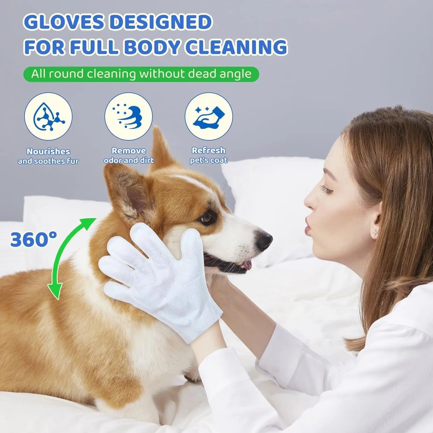 Pet Glove Wipes