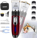 Quiet Cordless Rechargeable Trimmer & Paw Shaver for Dogs & Cats