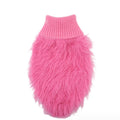 Fluffy Turtleneck Dog Sweater