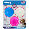 Glitter Ball 3-Pack Dog Toy |