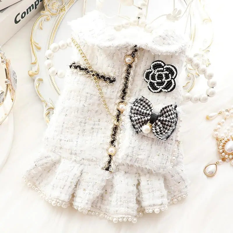 Lolita Tweed Coat Outfit