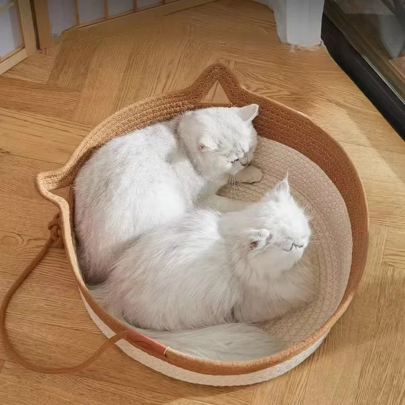 Woven Cat Bed