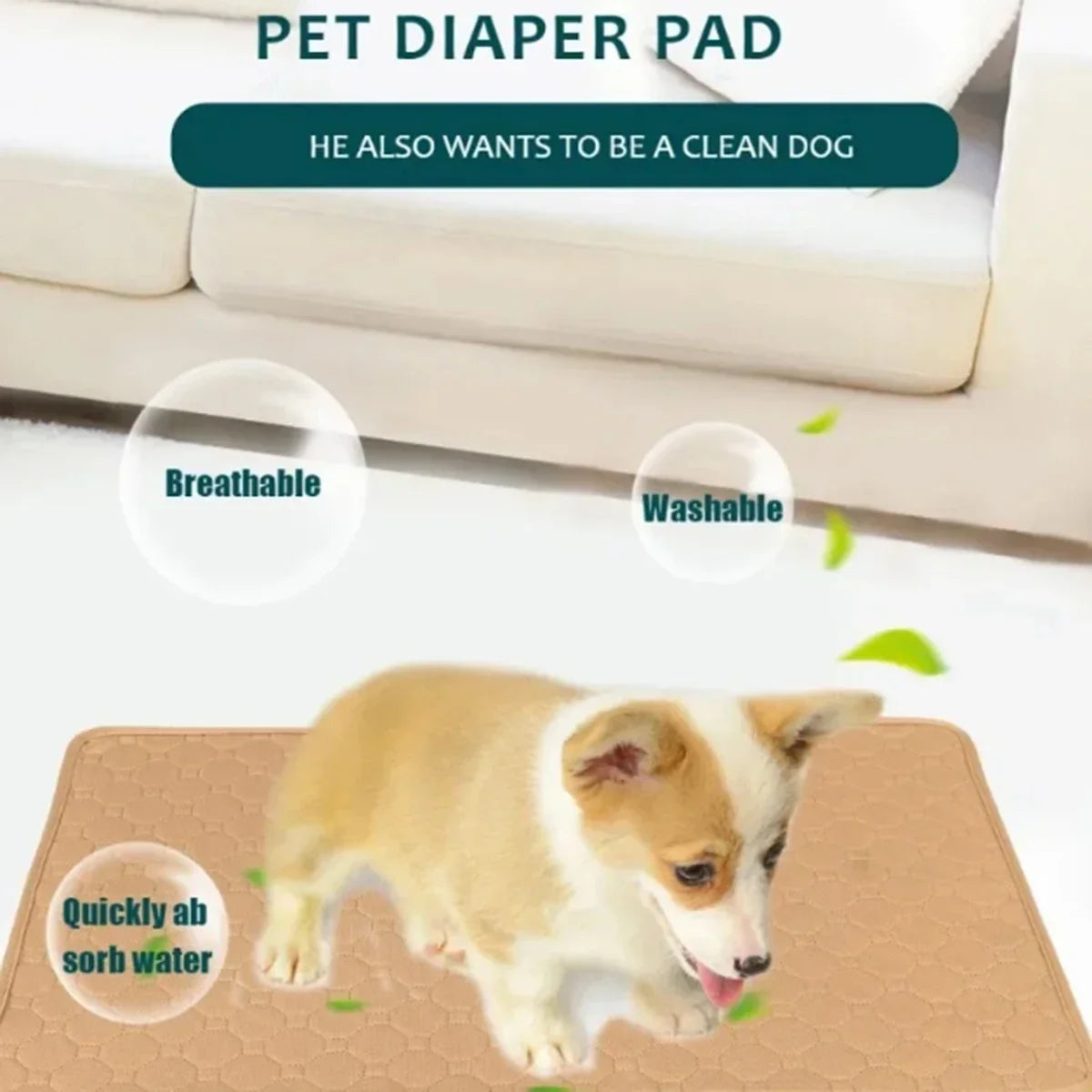 Reusable Dog Pee Pad