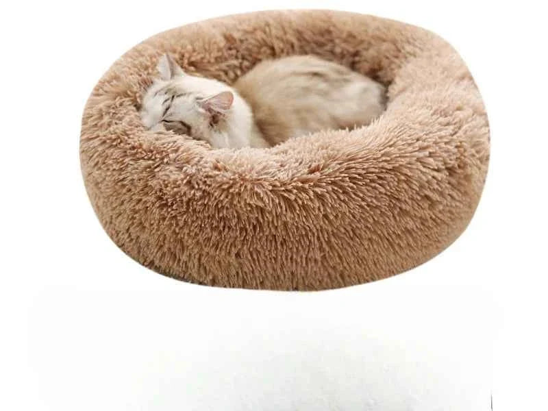 Plush Donut Cuddler for Dogs & Cats