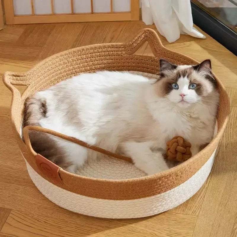 Woven Cat Bed