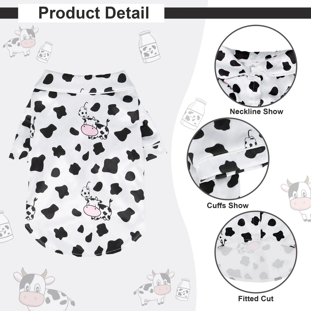 Pet Pajama Set - Cute Animal Print Loungewear
