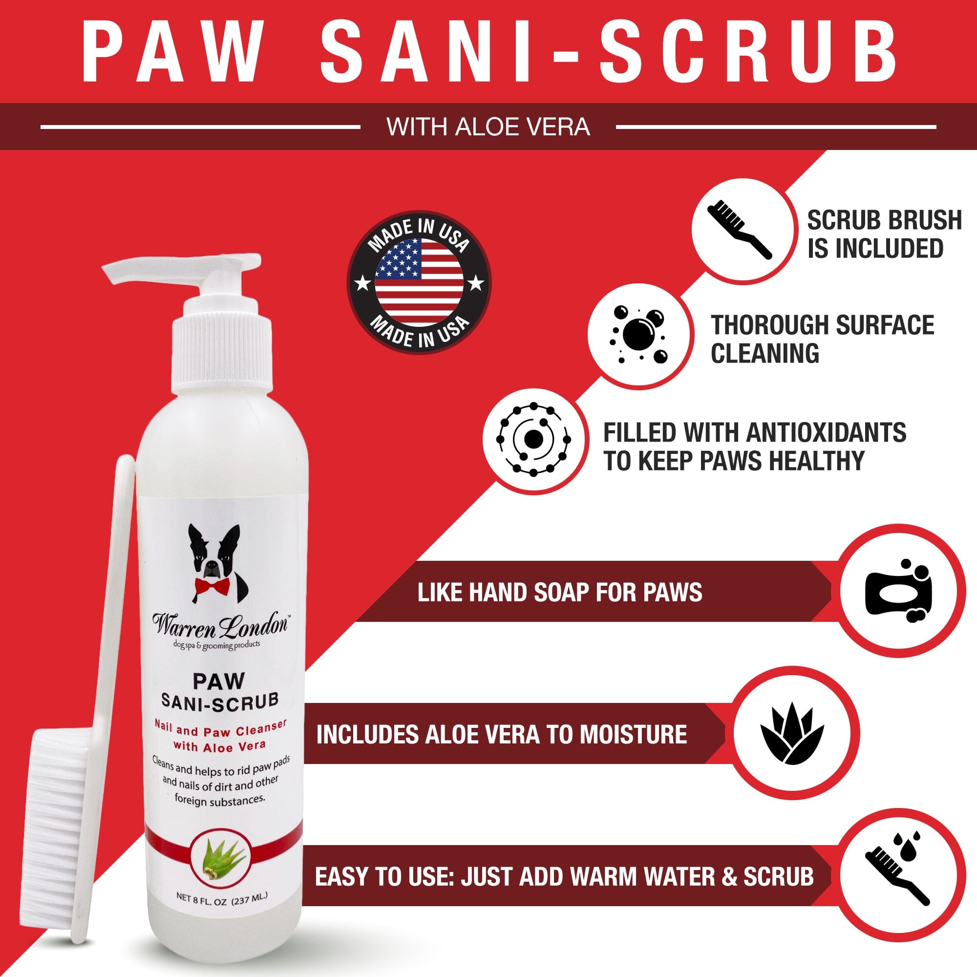 Groomer Paw and Nail Cleanser