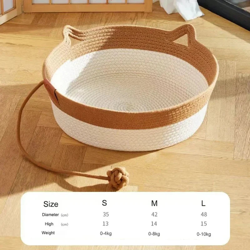 Woven Cat Bed- Great Value