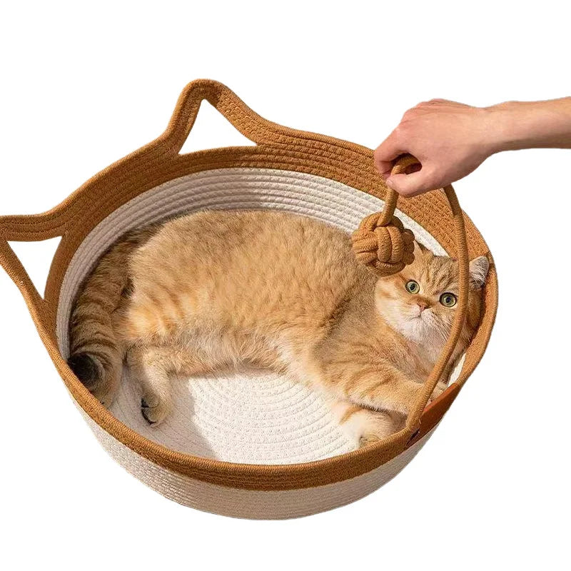 Woven Cat Bed