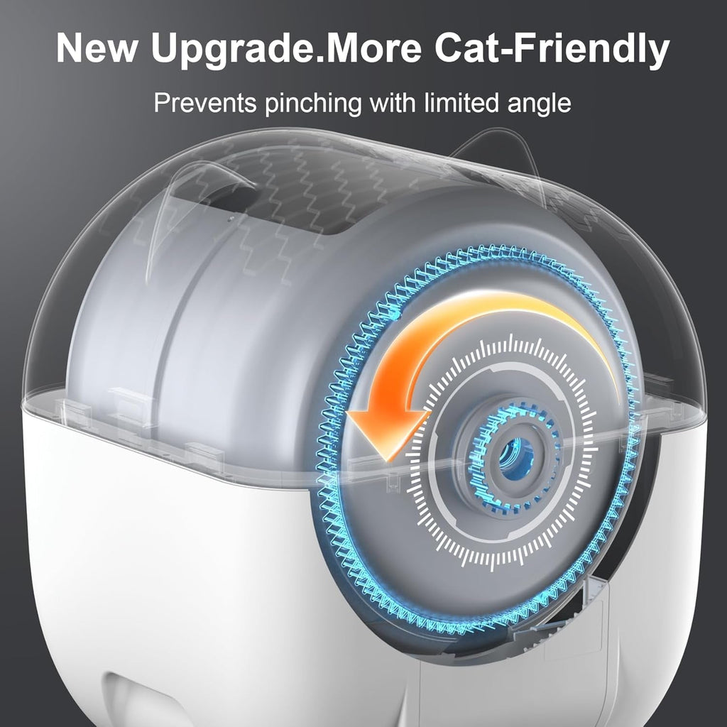 Self-Cleaning Cat Litter Box 76L
