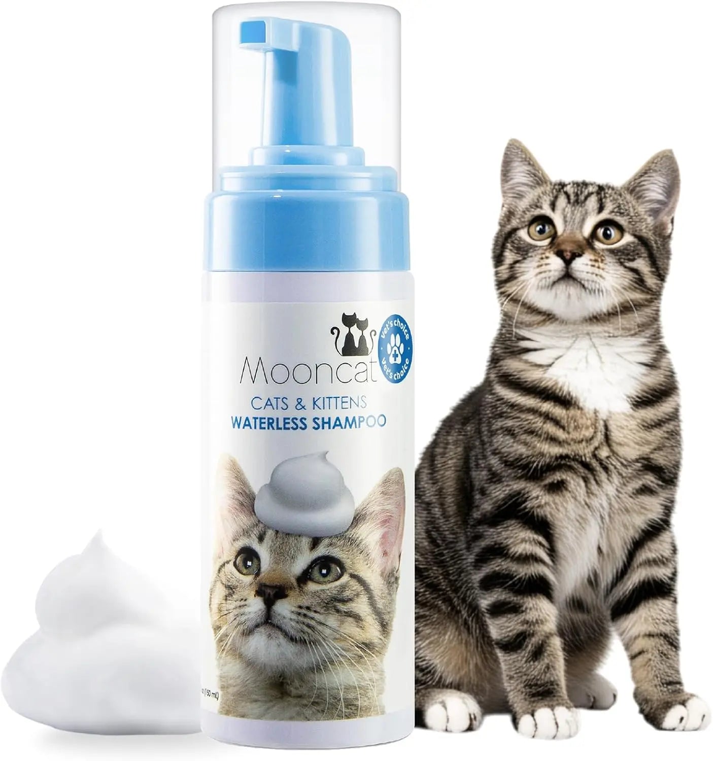 Waterless Cat Shampoo Foam