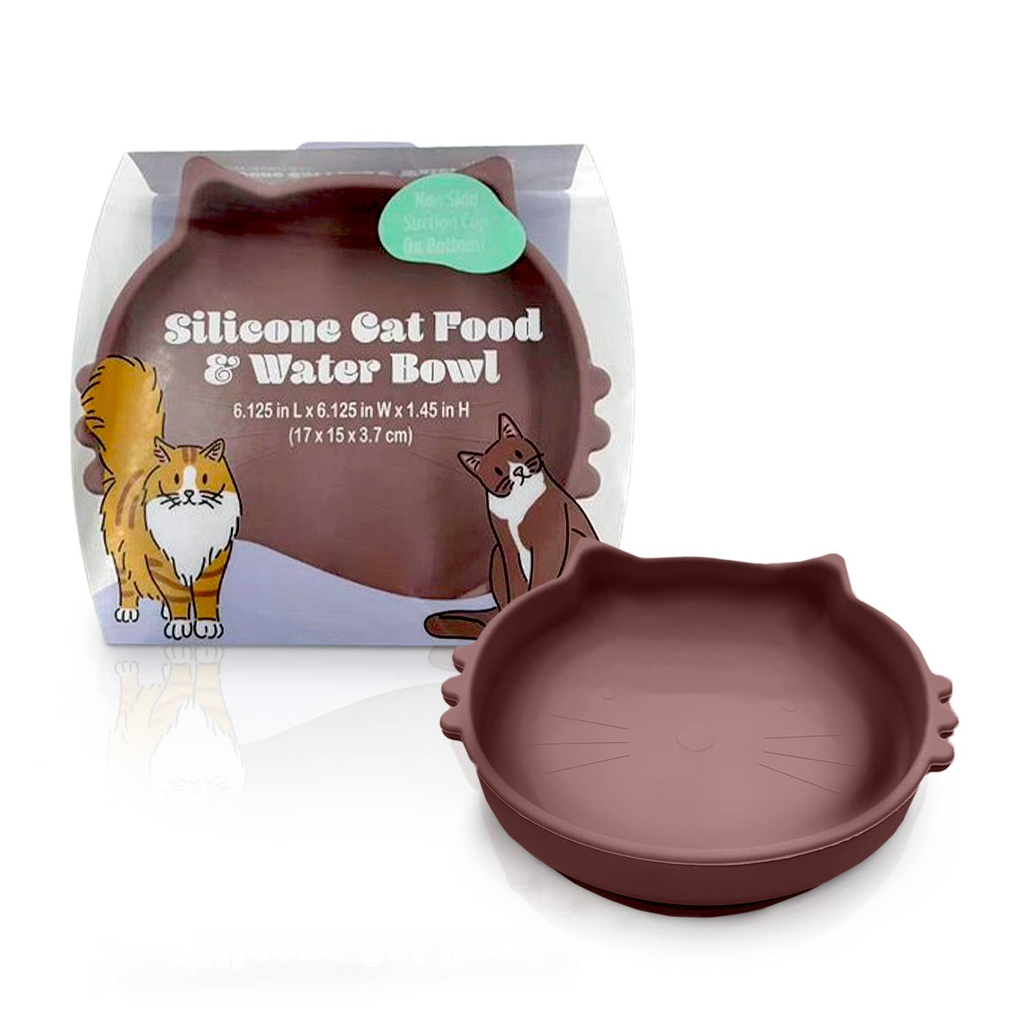 Cat Shaped Silicone Bowl