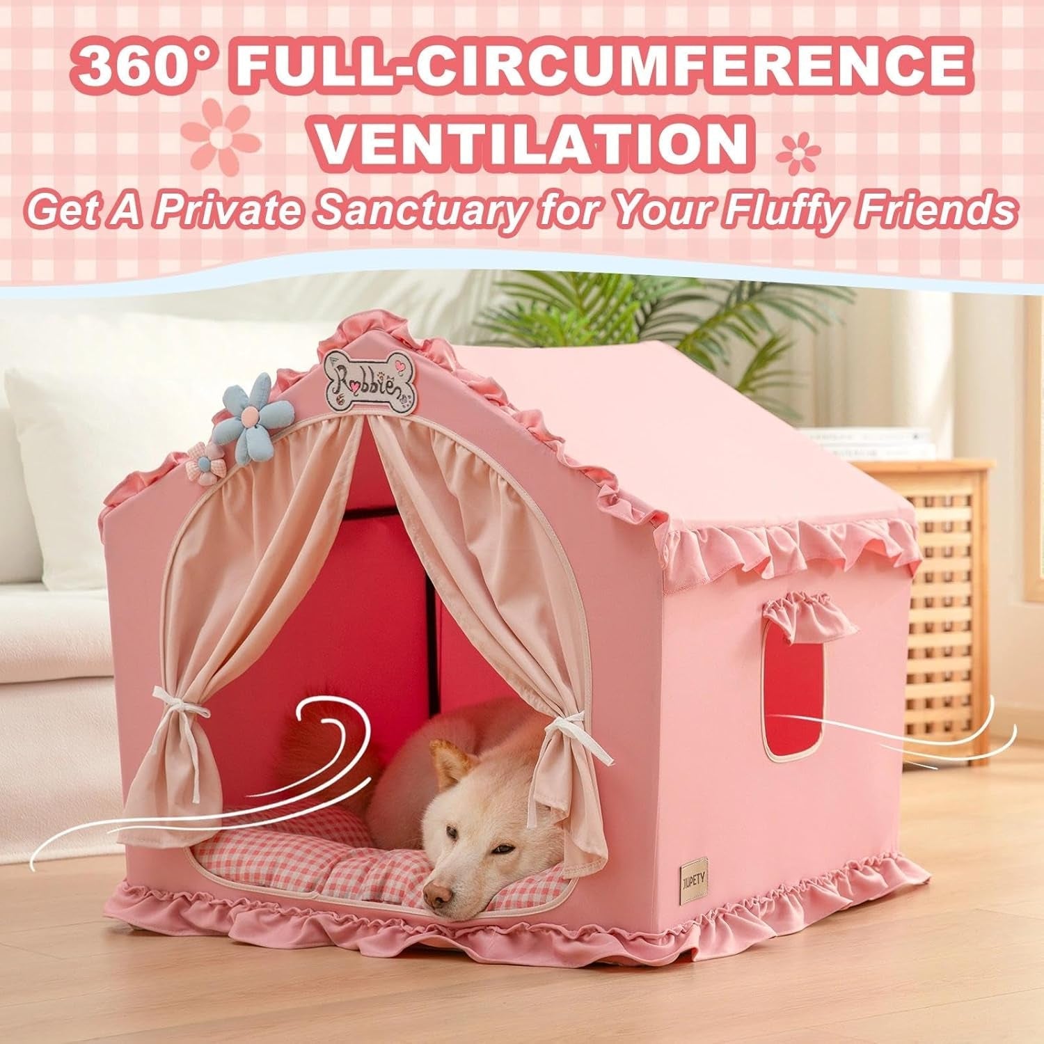 Indoor Dog House Tent