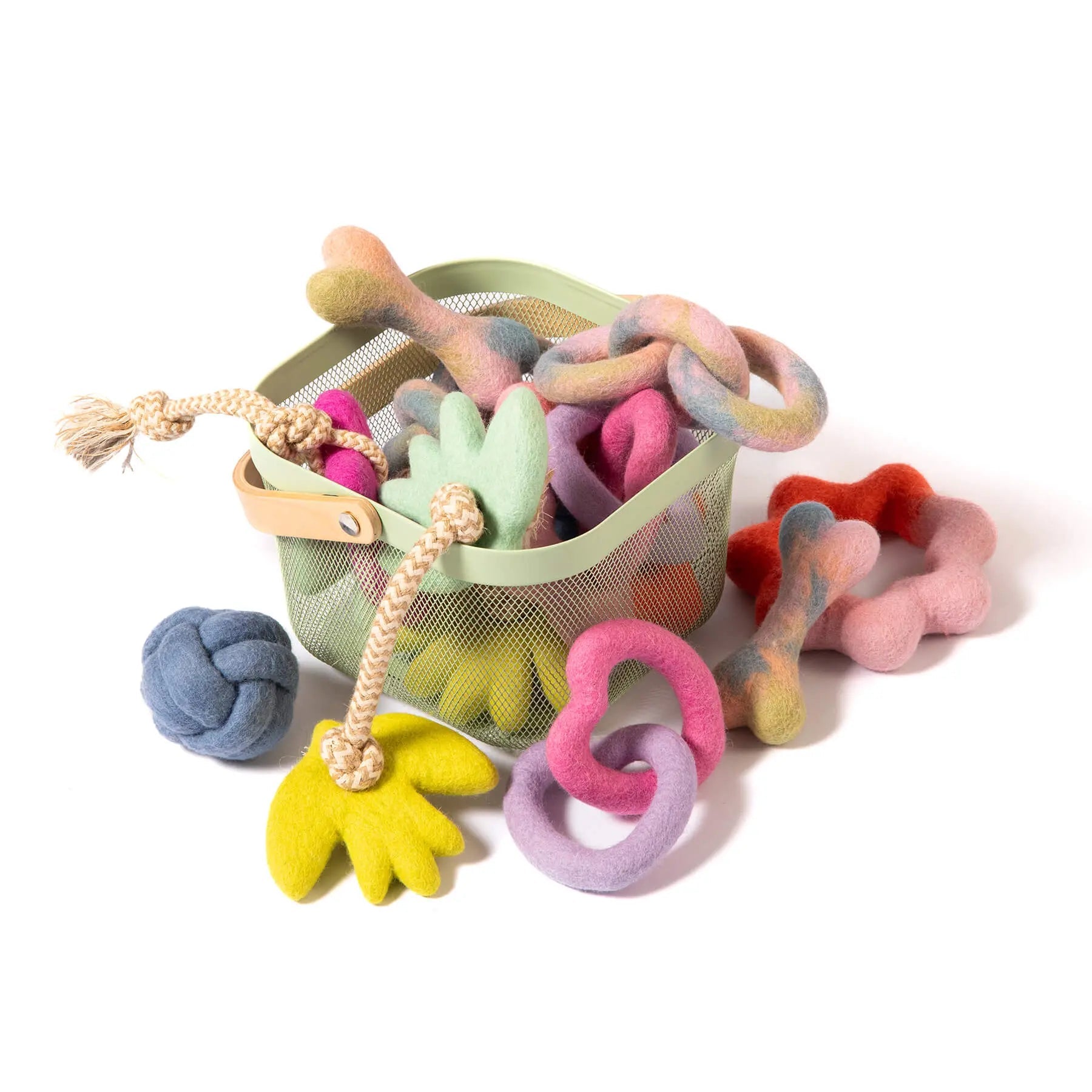 Wiggle Ring Felt Wool Toy