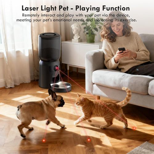 Automatic Pet Feeder w/ Smart Camera