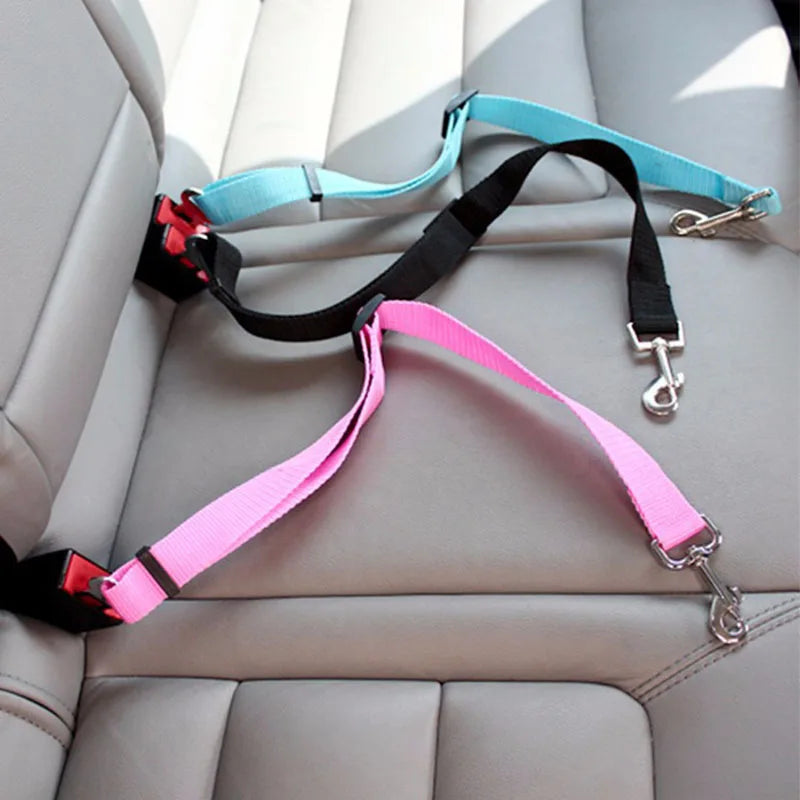 Adjustable Cat or Dog Car Seat  Belt